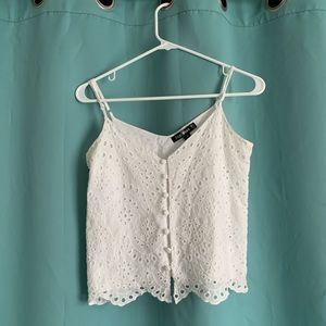 Lace tank